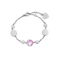 Bracciale Luca Barra Donna Color Life in Acciaio BK1906 - BK1906